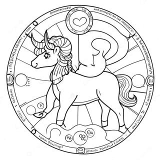 Pagini De Colorat Cu Semnele Zodiacului 74240-17585