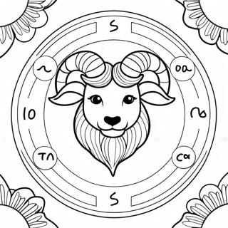 Pagini De Colorat Cu Semnele Zodiacului 74240-17586