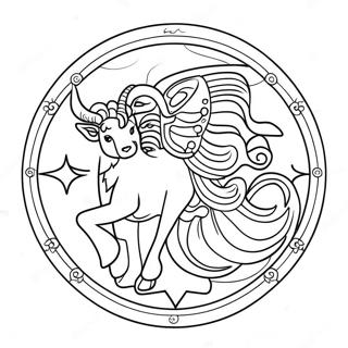 Pagini De Colorat Cu Semnele Zodiacului 74240-17587