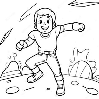 Pagini De Colorat Cu Scene De Actiune Dinamice Prodigy 74292-17633