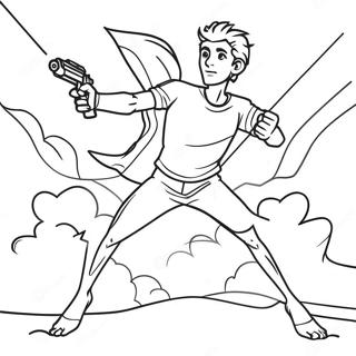 Pagini De Colorat Cu Scene De Actiune Dinamice Prodigy 74292-17635