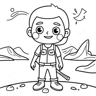 Pagini De Colorat Cu Aventuri Prodigy 74293-17638