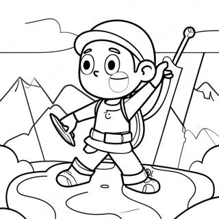 Pagini De Colorat Cu Aventuri Prodigy 74293-17640