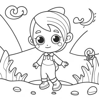 Pagini De Colorat Cu Fantezii Prodigy 74294-17643