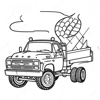 Pagini De Colorat Cu Camion Ridicat Tare 74319-17661