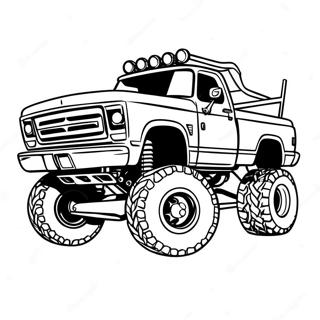 Pagini De Colorat Cu Camion Ridicat Tare 74319-17662