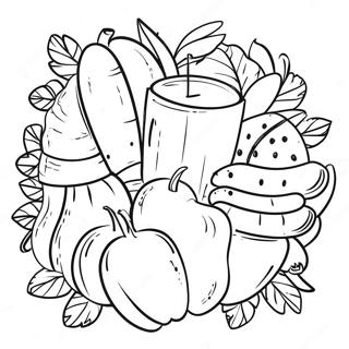 Pagina De Colorat Mancare Sanatoasa 74419 17731