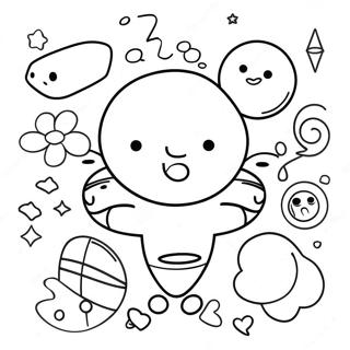 Pagini De Colorat Amuzante Cu Semne 75191-18335