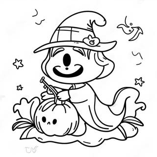 Pagini De Colorat Cu Trick Or Treat 75240-18366