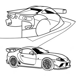 Supra Desene De Colorat