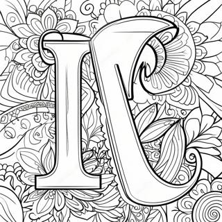 Litera L Pagini de colorat