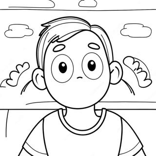 Pagina De Colorat Greg Heffley Fata Amuzanta 75884 18871