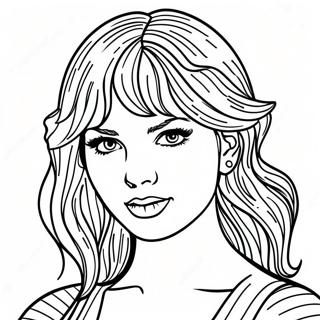 Pagina De Colorat Taylor Swift Reputatie 75909-18887