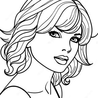 Pagina De Colorat Taylor Swift Reputatie 75909-18888