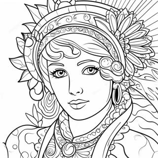 Pagina De Colorat Cu Atingere Si Senzatie Vibranta 75938 18918