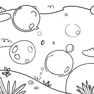 Pagini De Colorat Cu Bule In Cerul Insorit 76833 19617