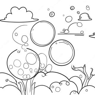 Pagini De Colorat Cu Bule In Cerul Insorit 76833 19618