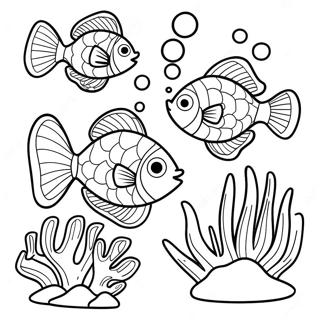 Pagini De Colorat Cu Bule Si Pesti Sub Apa 76834 19624