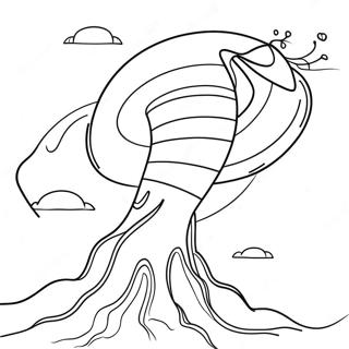 Pagina De Colorat Tornada De Desene Animate Desene De Colorat
