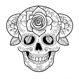 Coroana De Trandafiri Pagini de colorat