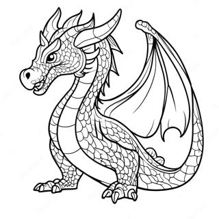 Dragon Mitologic Pentru Adulți Desene De Colorat