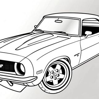 Camaro Desene De Colorat