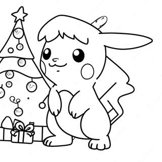 Pagina De Colorat Pokemon De Craciun 79046-21307