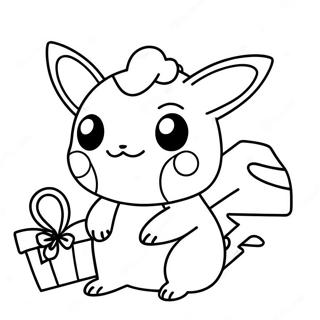 Pagina De Colorat Pokemon De Craciun 79046-21308
