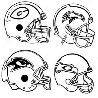 Logo Uri De Echipe Nfl Colorate Pagina De Colorat 79073-21330