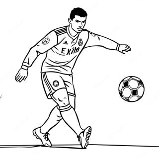 Cristiano Ronaldo Desene De Colorat