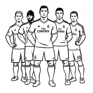 Cristiano Ronaldo Desene De Colorat