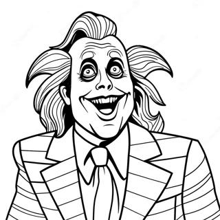 Beetlejuice Desene De Colorat