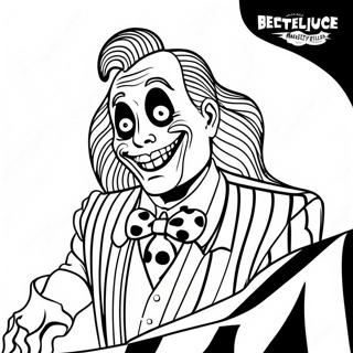 Pagini De Colorat Cu Beetlejuice Si Lydia 79410-21593