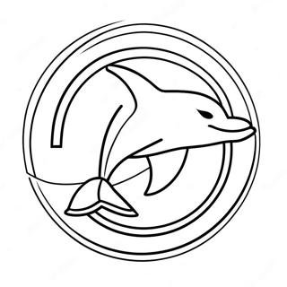 Pagina De Colorat Logo Ul Miami Dolphins 79537-21688