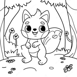 Pomni Aventuros In Padurea Magica Pagina De Colorat 80106-22122