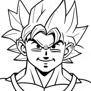 Goku Desene De Colorat