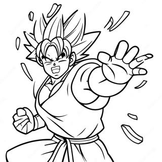 Goku Desene De Colorat