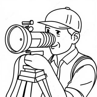 Pagini De Colorat Cu Cameraman Desene De Colorat