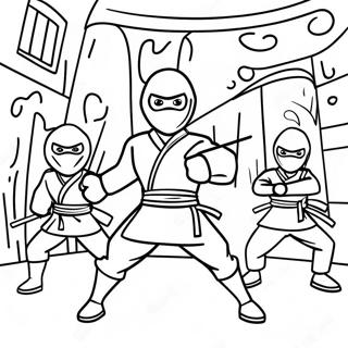 Pagini De Colorat Cu Misiunea Curajoasa A Spionilor Ninja 80723 22609
