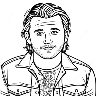 Morgan Wallen Desene De Colorat