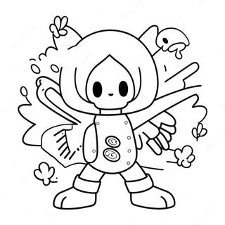 Pagina De Colorat Cu Undertale 81724-23376