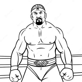 Superstarurile Wwe In Actiune Pagina De Colorat 81904-23518
