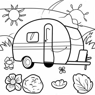 Camper Desene De Colorat