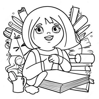 Pagina De Colorat Creativa Pentru Clasa A 3 A 82265 23831