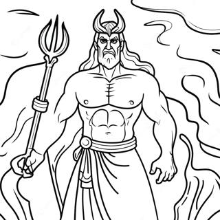 Dumnezei Greci Pagini de colorat