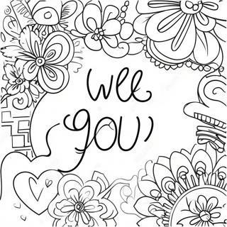 Pagini De Colorat Cu Mesaj Colorat Ne Vei Parea Rau 82727-24192