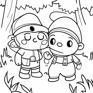 Mixies Magice Aventuroase In Padure Pagina De Colorat 82780-24233