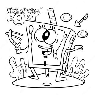 Gary Spongebob Desene De Colorat