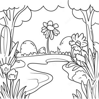 Pagini De Colorat Cu Gradina Serena 84524-25598