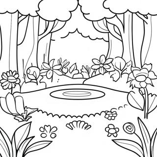 Pagini De Colorat Cu Gradina Serena 84524-25600